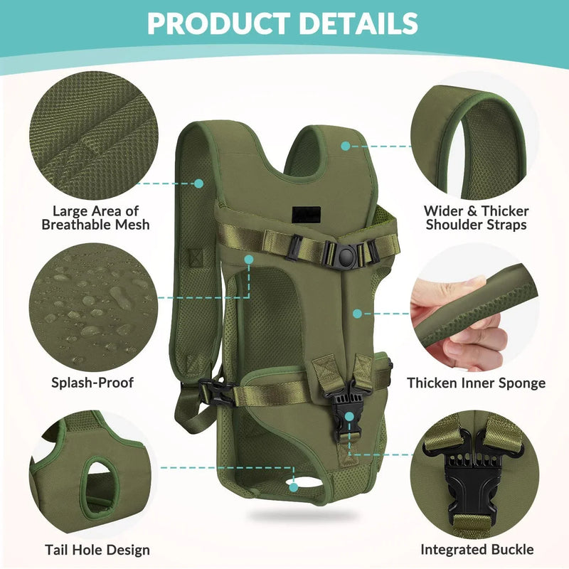 Pet Carrier Backpack – Comfortable Travel Bag for Dogs & Cats