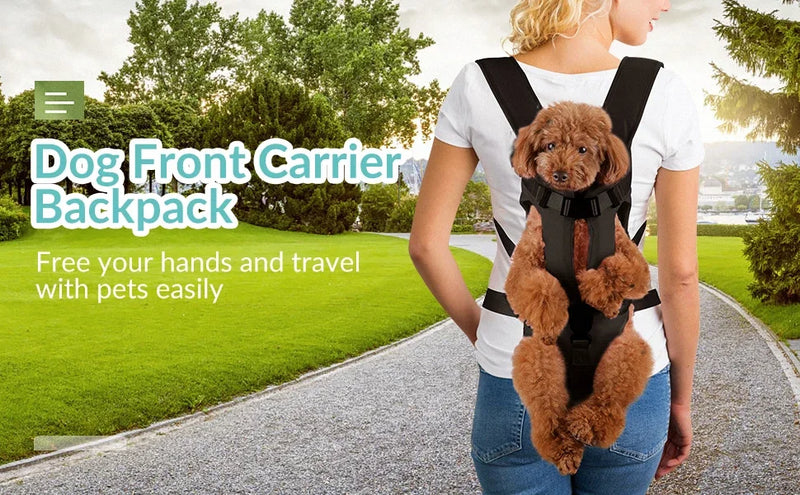 Pet Carrier Backpack – Comfortable Travel Bag for Dogs & Cats