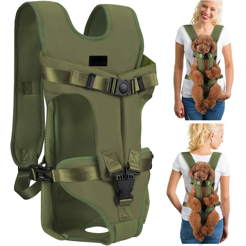 Pet Carrier Backpack – Comfortable Travel Bag for Dogs & Cats